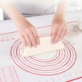 thumbnail image 7 of Shoreew Silicone Baking Mat Non-Stick Pastry Dough Rolling Mat with Measurement Marks Heat-Resistant Cookies Fondant Making Mat Thick Baking Pad, 7 of 7