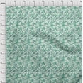 thumbnail image 3 of oneOone Georgette Viscose Mint Fabric Flower Artistic Diy Clothing Quilting Fabric Print Fabric By Yard 42 Inch Wide, 3 of 4