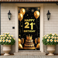 thumbnail image 5 of LUUFILx Glamorous 21st Birthday Banner with Crown Cake Background Decor Party Supplies for Birthday Celebrations Photography Props and Backdrop Decors, 5 of 8