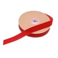 thumbnail image 2 of Cinta de terciopelo con carrete, rollo de cinta de terciopelo de una sola cara de moda para envolver regalos, decoración, costura, manualidades hechas Rojo, 2 of 8