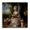 Rococo Lady Reading Outdoors, variant on Stupell Industries Glam Rococo Lady with Dog Canvas Art, 17 x 17, by The Wands Want