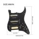 thumbnail image 5 of Ssh-coil Splitting Electric Guitar Pickguard 2 Mini Humbucker + 1humbucke + interruptor de silencio, placa de rascado precableada B, 5 of 5
