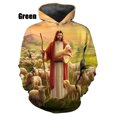thumbnail image 3 of Nueva moda Venta caliente 3D Jesús Sudaderas Hombres Mujeres Tops Casual Manga Larga Jersey Estampado Harajuku Ropa de calle Sudaderas con capucha, 3 of 5