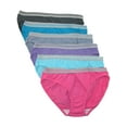 thumbnail image 5 of Fruit of the Loom  Heathered Bikini Underwear (Pack of 6) (Women), 5 of 5