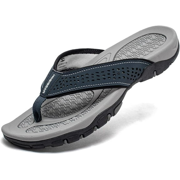 Dusky Shark Mens Thong Sandals Indoor and Outdoor Beach Flip Flop