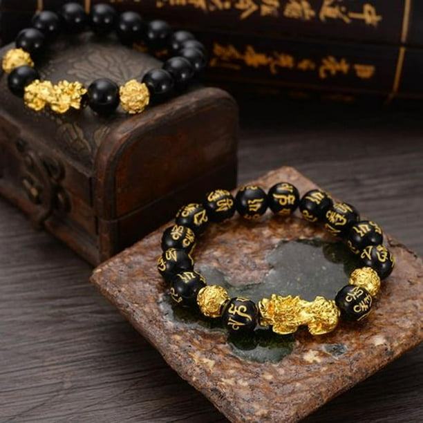 Feng shui black on sale obsidian bracelet walmart