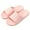 Pink, variant on Ediodpoh Couples Women Men Solid Shower Room Home Breathable Massage Soft Sole Quick Drying Slipper Comfortable Flat Shoes Men Slippers Green 9