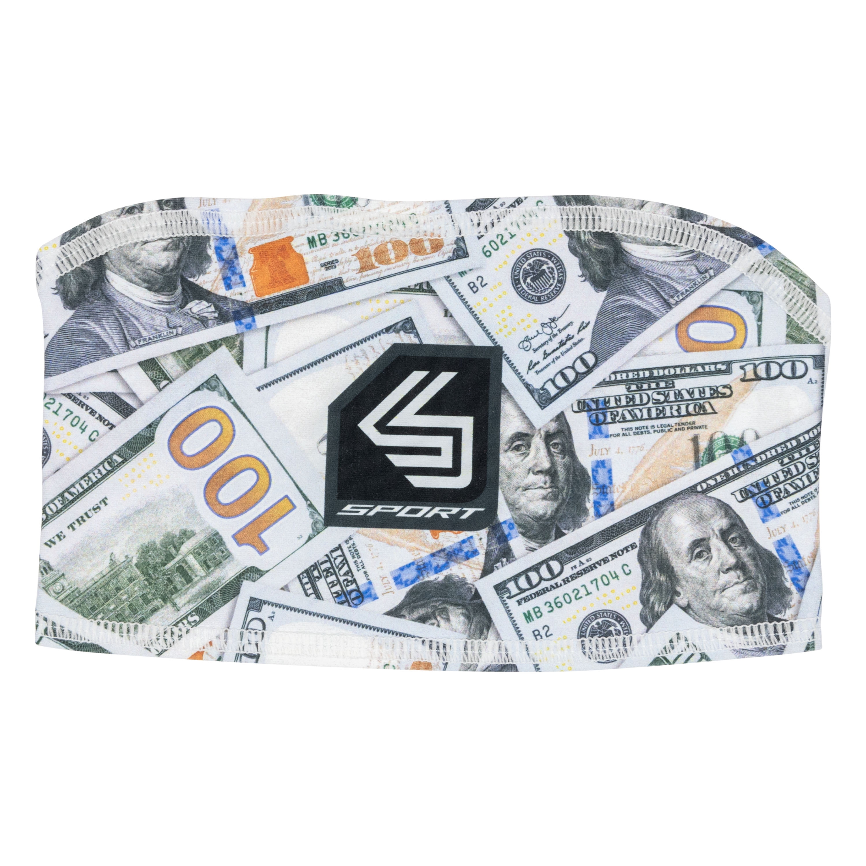Shock Doctor Sport Wide Performance Headband One Size Fits Most, Benjamin, Polyester/Spandex