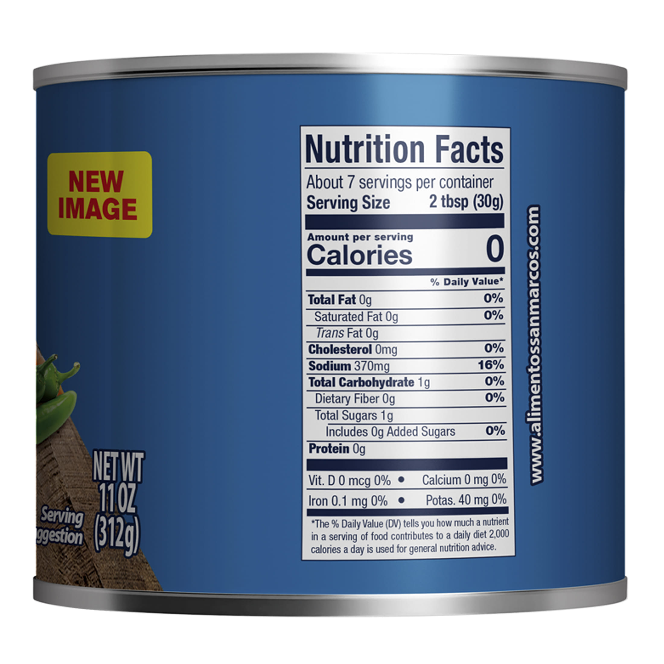 (7 pack) San Marcos Sliced Jalapeño Peppers, 11 oz Shelf Stable