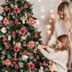 thumbnail image 4 of Uuiauoio 40pcs Champagne Christmas Ball Ornaments Set Shatterproof Christmas Ball for Xmas Tree Xmas Ornaments Balls with Hanging Loop for Xmas Wedding Holiday Party Wreath Home Decor, 4 of 6