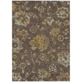 thumbnail image 2 of Addison Rugs Chantille Indoor/Outdoor Transitional Floral Chocolate Machine Washable Rectangle Rug, 10' x 14', 2 of 8