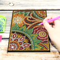 thumbnail image 4 of Cuadros Decorativos DIY Mandala pintura de diamante en forma especial 50 páginas A5 libro de pintura de cuaderno Ehuebsd  Nuevos Originales, 4 of 8