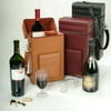 Royce Leather Genuine Leather Luxury Wine Carrier