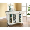 thumbnail image 6 of Crosley Newport Granite Top Kitchen Cart/Island Portable, 6 of 8