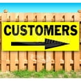 thumbnail image 1 of Customers 13 oz Vinyl Banner With Metal Grommets, 1 of 4