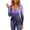 Purple, variant on Elainilye Fashion Womens Tops Casual Shirts Crewneck Gradient Buttons Slim Fit Long Sleeve Blouse,Purple