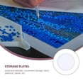thumbnail image 2 of Minkissy 80Pcs Art Rhinestone Sorting Tray White Plastic Storage Holder for Jewelry Beads, 2 of 8