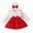 A98-Red, variant on Ccpelsie Newborn Baby Girl Fall Winter Outfits Infant Ribbed Romper Dress Ruffle Long Sleeve Clothes Jumpsuit(Red,0-3 Months)