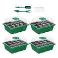 thumbnail image 4 of koolsoo Seed Starter Tray 12 Holes Growing Tray for Microgreens Windowsills Terraces 4Pcs, 4 of 9