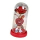 thumbnail image 5 of Regalos de San Valentín para ella Decoración de San Valentín Flor de rosa en cúpula de cristal base roja, 5 of 9