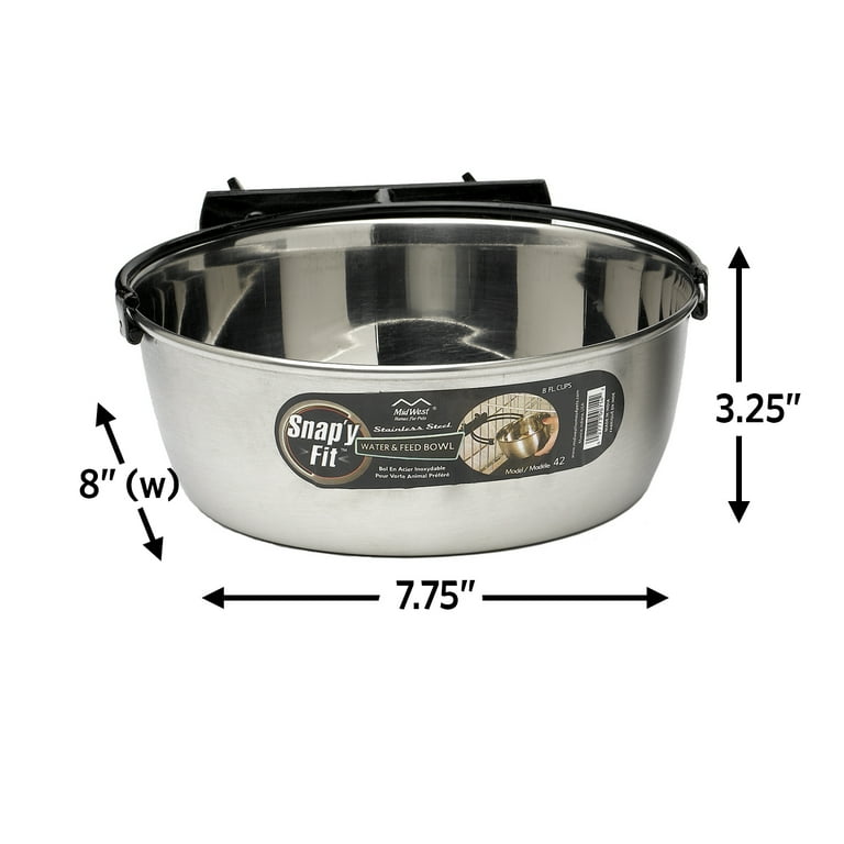 2 quart dog bowl sales