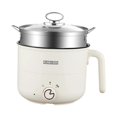 thumbnail image 2 of hengtong Electric Hot Pot Multifunctional Ramen Skillet Cooker Steamer Portable PP Material Double Temperature Control Suitable for single servings small families home dorm travel, 2 of 10