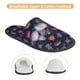 thumbnail image 3 of Balery Mexican Frogs Pantuflas de Casa de Felpa Silenciosas con Diseño Estampado, Zapatillas Cómodas Antideslizantes de Algodón para Interior-Medium, 3 of 8