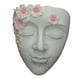 thumbnail image 3 of Maceta colgante con escultura facial, figura decorativa creativa, maceta para flores Blanco, 3 of 9