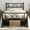 Black, variant on Home Fashions Medallion Chenille Bedspread, Queen, Yellow
