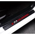 thumbnail image 1 of GHSDFBB es 4 Pcs pour Z71 Colorado Protecteur de Rebord de Porte Réfléchissant Autocollant en Cuir Fibre de Carbone 4D Protection d'Entrée Autocollants Plaque Anti-Poussière pour Chevy Colorado Z71, 1 of 6