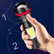 thumbnail image 5 of Fiudx Linterna Led Recargable Por Usb, Haz de Alta Potencia, Impermeable, Brillo Ajustable, Zoom Telescópico, Lámpara Portátil Compacta, Ideal para Actividades Al Aire Libre, Kit de Emergencia, 10 W, 5 of 6