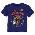 thumbnail image 2 of Toddler Heather Gray Phoenix Suns Two-Piece Guardians Of The Galaxy T-Shirt Set, 2 of 2
