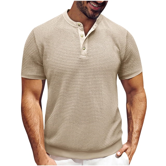 Styesk T-Shirts pour Homme à Manches Courtes Musclé Robuste Basique Blouse de Couleur Unie T-Shirt Haut à Manches Courtes Col Rond Blouses Chemises