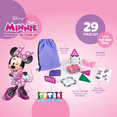thumbnail image 6 of Official Disney Junior Minnie Mouse Magnetic Tile Travel Set - 29-Piece - Ages 3+, 6 of 12