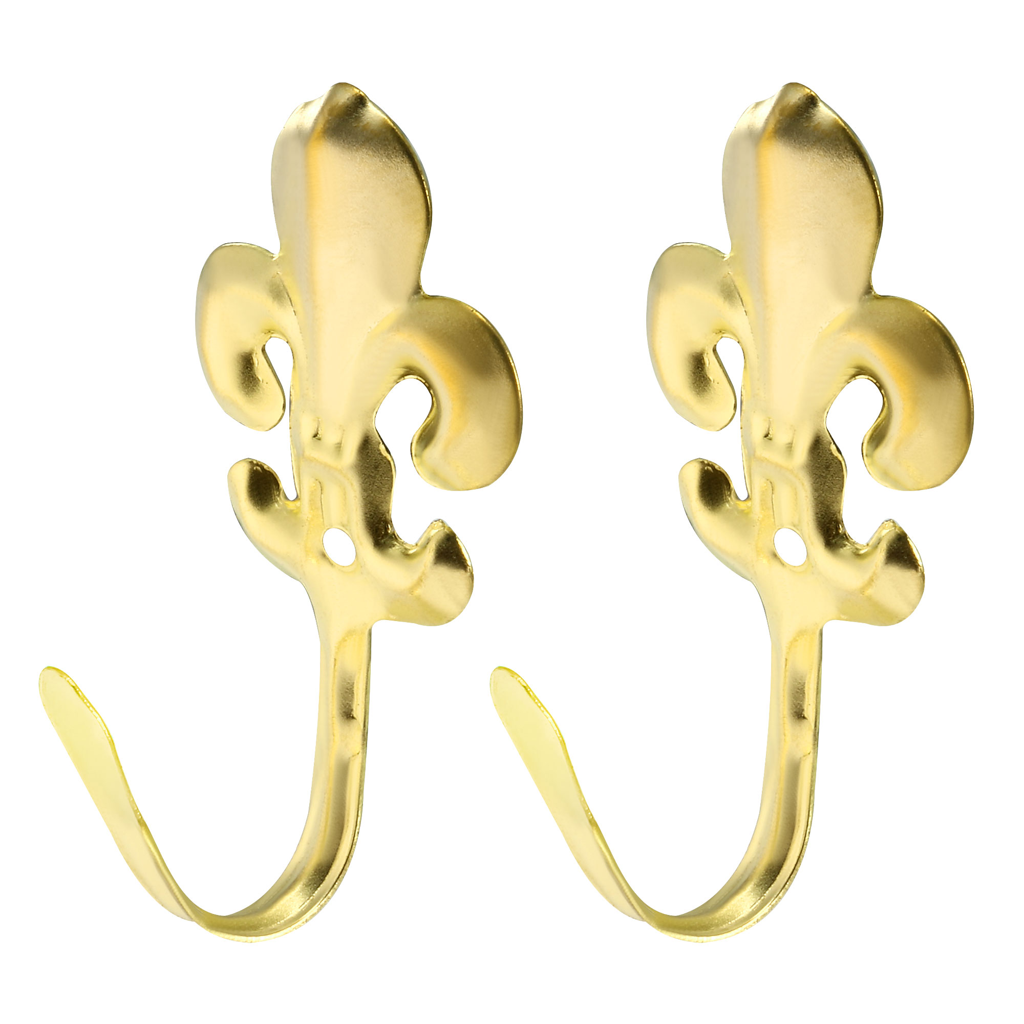 Uxcell Gold Tone Home Decors Vintage Curtain Tiebacks Metal Holders 2 Pack