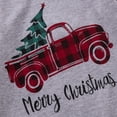 thumbnail image 4 of Enyan My 1st Christmas Baby Boy Outfit Merry Christmas Romper Plaid Sleeve Jumpsuit Infant One-piece Clothes(Red,6-9 Months), 4 of 4