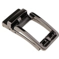 thumbnail image 4 of Milaget Men Casual Retro Rectangular Ratchet Belt Automatic - Dark gray black, as, 4 of 7