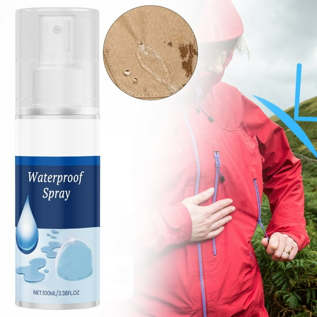 【Curated Selection】Pickme Multi Water & Stain Spray All Purpose Fabric Protector for Clothes Shoes Bags & More Easy Daily Care Solution 100Ml, Waterproof and Stain-Resistant Spray, Light Blue