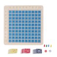 thumbnail image 3 of Juguete de bloques de matemáticas para niños, 2 en 1, tablero de bloques de matemáticas de madera, juguete de multiplicación de matemáticas para niños, calidad superior, 3 of 8