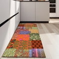 thumbnail image 4 of Pioneer Flower Floral Print Pattern Kitchen Rug Mat,Kitchen Runner Rugs Non Skid Washable,Decorative Kitchen Floor Mats for Kitchen,Sink,Laundry,17"X47", 4 of 5