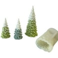 thumbnail image 2 of Aellinatey Christmas Tree Silicone Candle Mold DIY Handmade Scented Candle Making Tools, 2 of 8
