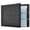 Black, variant on Juvale Check Binder - Black Faux Leather, 7-Ring, 14 x 10 in, Fits 600 Checks - Business Checkbook Binder & Cover with Pen Loop, Checkbook Holder & Organizer for Personal & Corporate Use