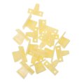 thumbnail image 3 of OULII 10Pcs Abs Plastic Round Column Furniture Buckles for Cabinet Front Fastening Home Improvement, 3 of 8