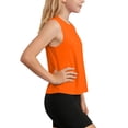 thumbnail image 7 of Cethrio Girls Tank Tops, Casual Sleeveless Quick-drying Crew Neck Athletic T-shirts Orange Size 14-15T, 7 of 7