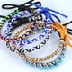 thumbnail image 3 of 8 pulseras tejidas de cuerda de la suerte, pulseras ajustables, para mujeres y hombres, 3 of 5
