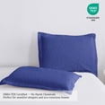 thumbnail image 4 of Jessy Home Queen/Full Size Navy Quilts Floral Microfiber Bedspread Coverlet Set, 4 of 7