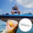 thumbnail image 2 of Soidarity Anzuelo de pesca portátil agua de mar agua dulce agua salada lago corriente gusano manivela ganchos con agujeros aparejos suministros 2,5g Pescar 3g Soidarity OD021083-03, 2 of 6
