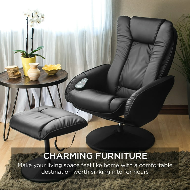 Stool Ottoman Remote Control, Best Leather Electric Recliner Chair