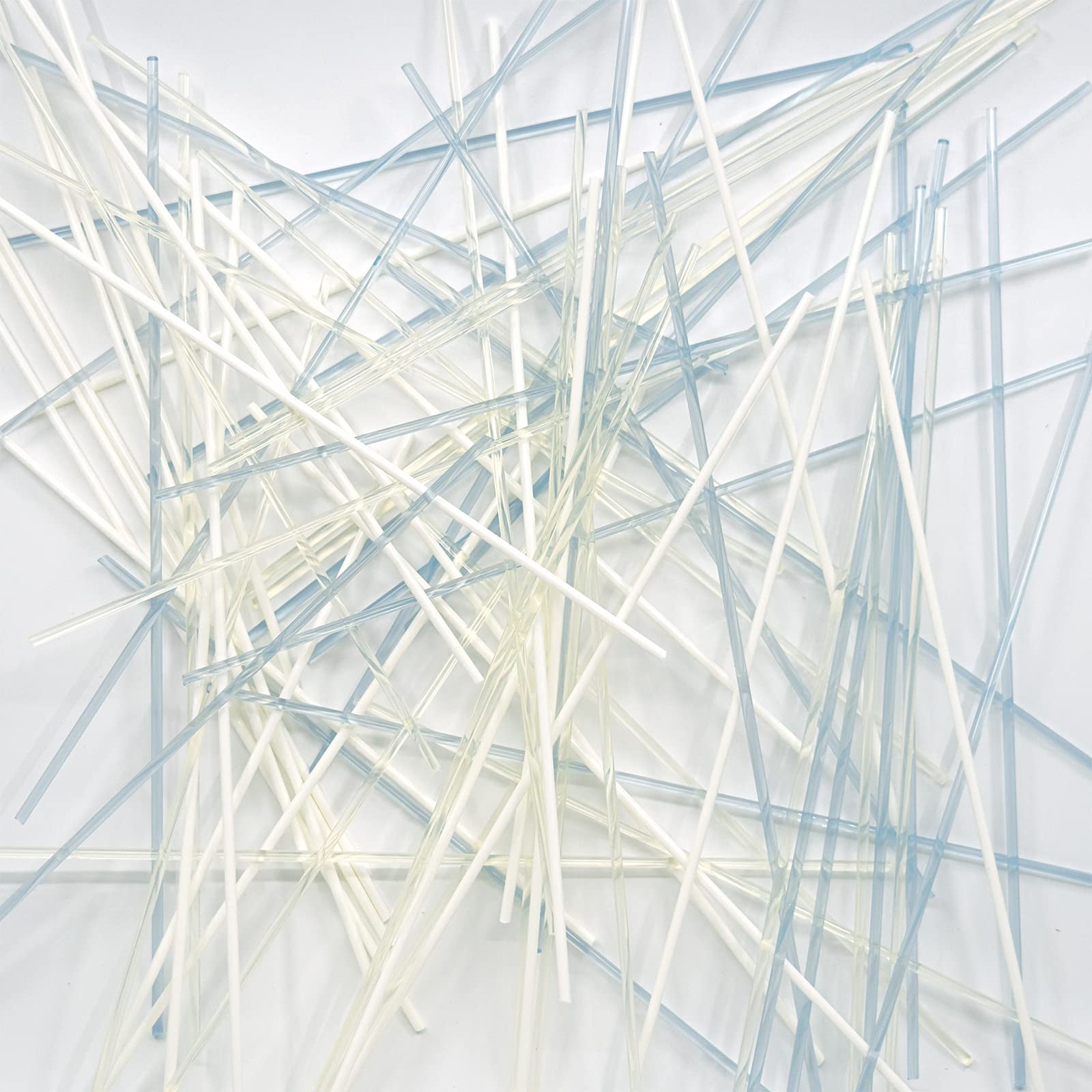 3Doodler Create+ PLA Plastic Refill Kit - Bleu/Clear/Blanc - 75 Pack