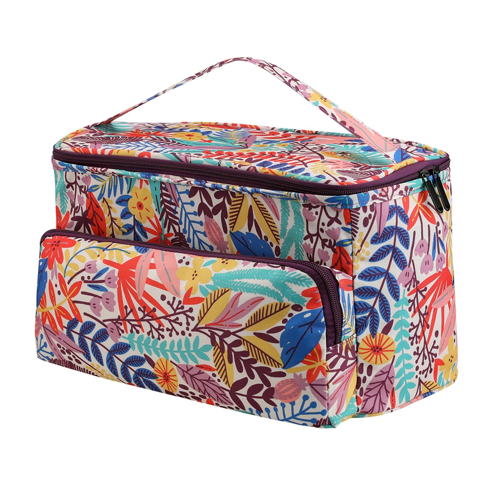 Knitting Bag Organizer Crochet Tote Bag Storage for DIY Crafts Project